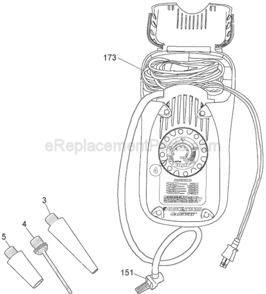 Part Location Diagram of 5140043-67 DeWALT Air Hose End